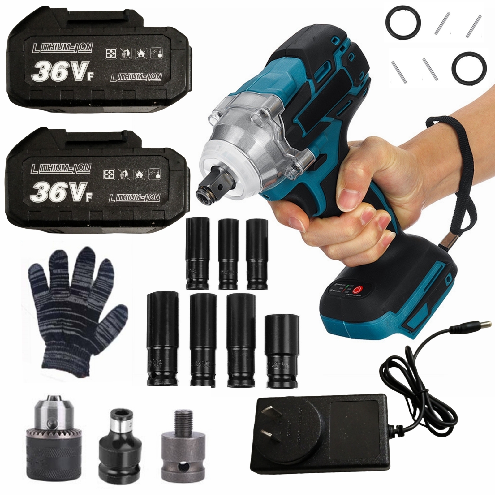 Cordless Impact Wrench Driver