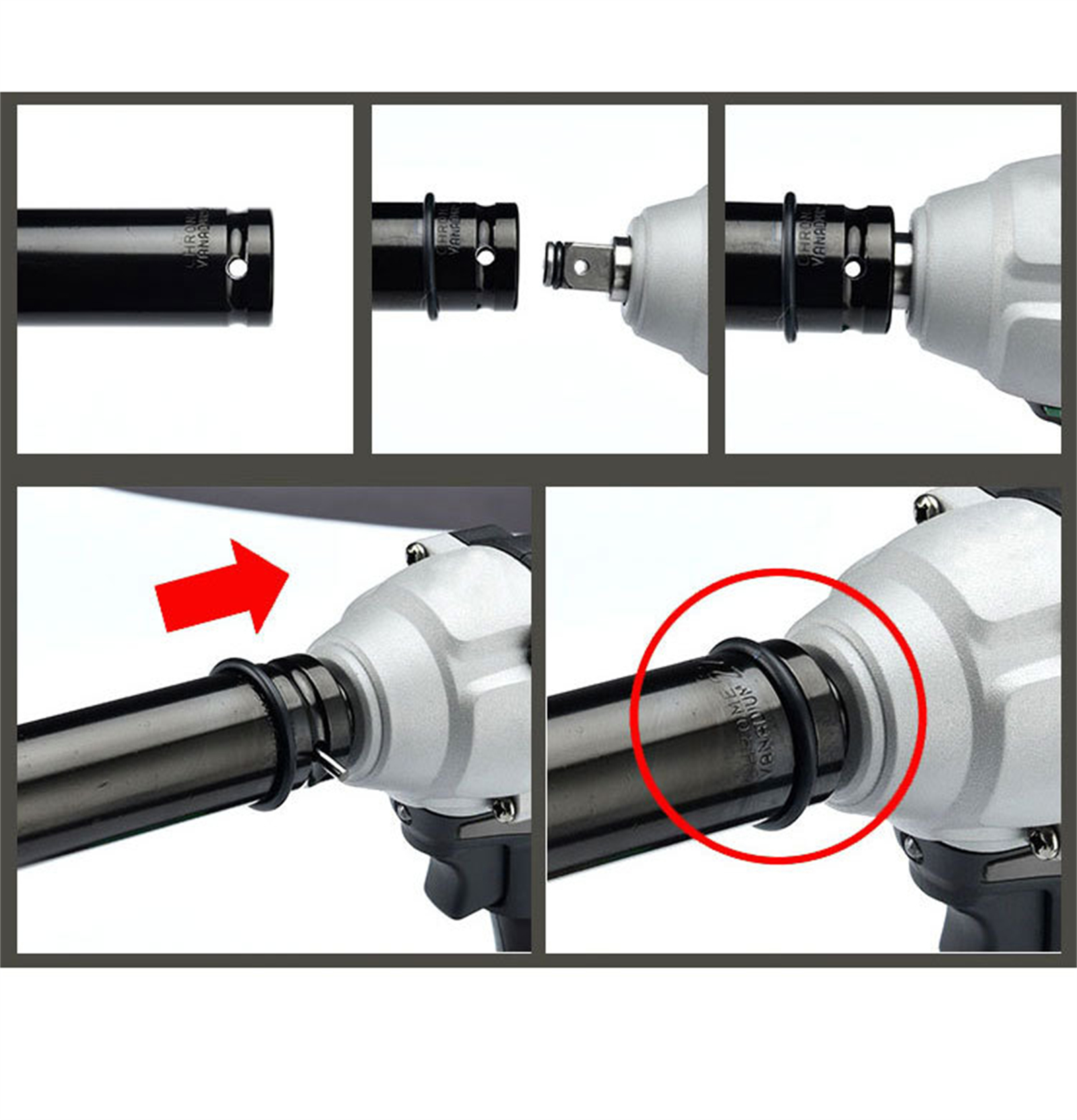 Cordless Impact Wrench Driver