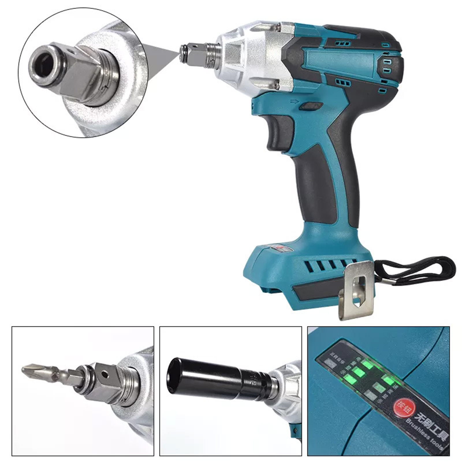 Cordless Impact Wrench Driver