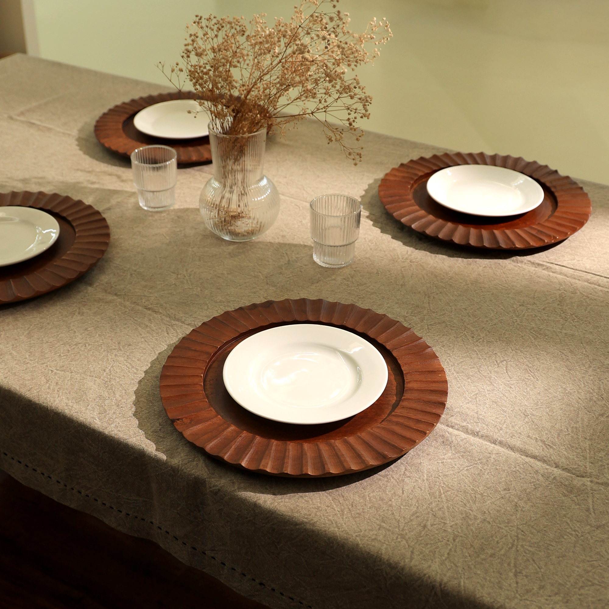 Wooden Charger Plate