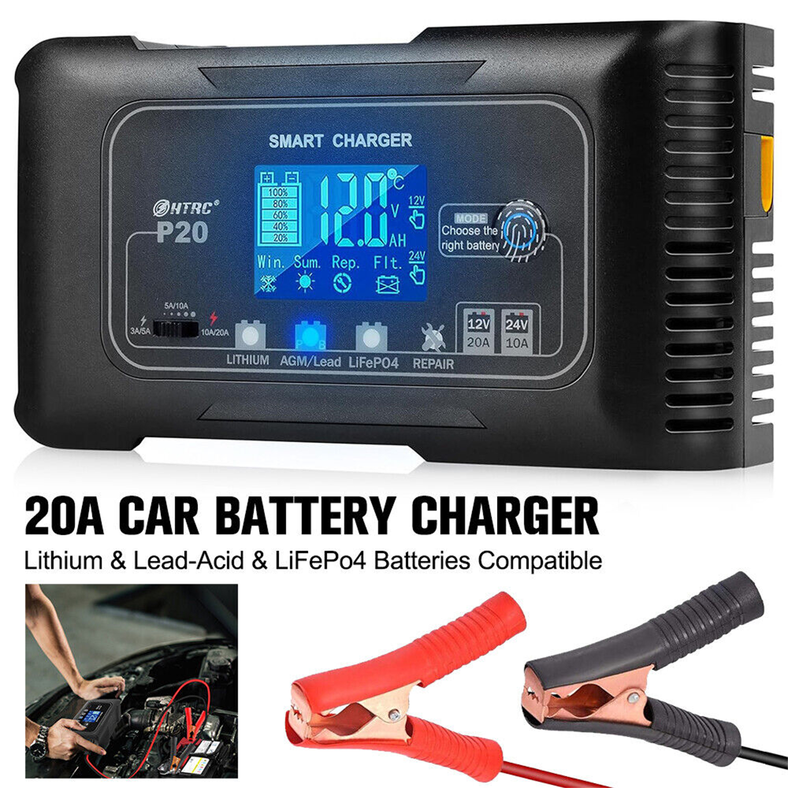 Automatic Car Battery Charger