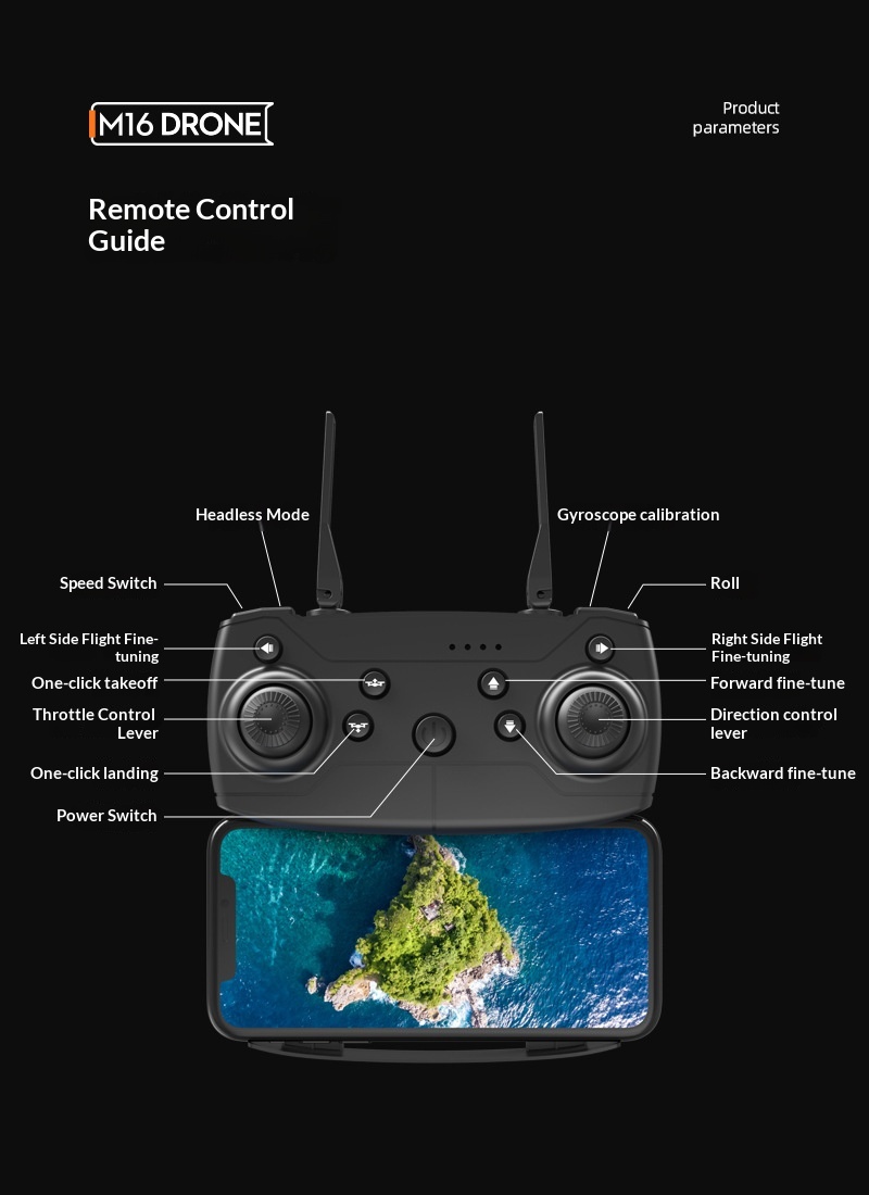 M16 Drone 8K HD