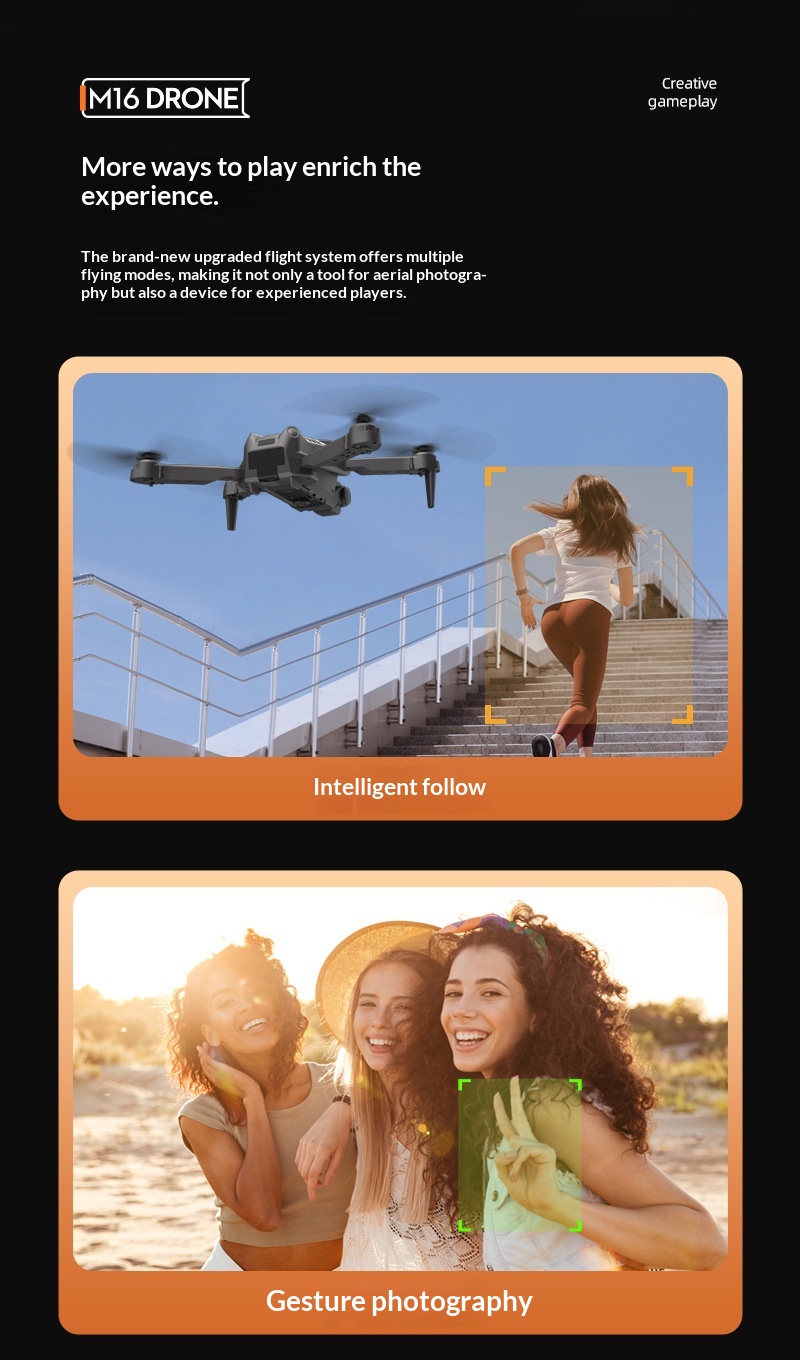 M16 Drone 8K HD