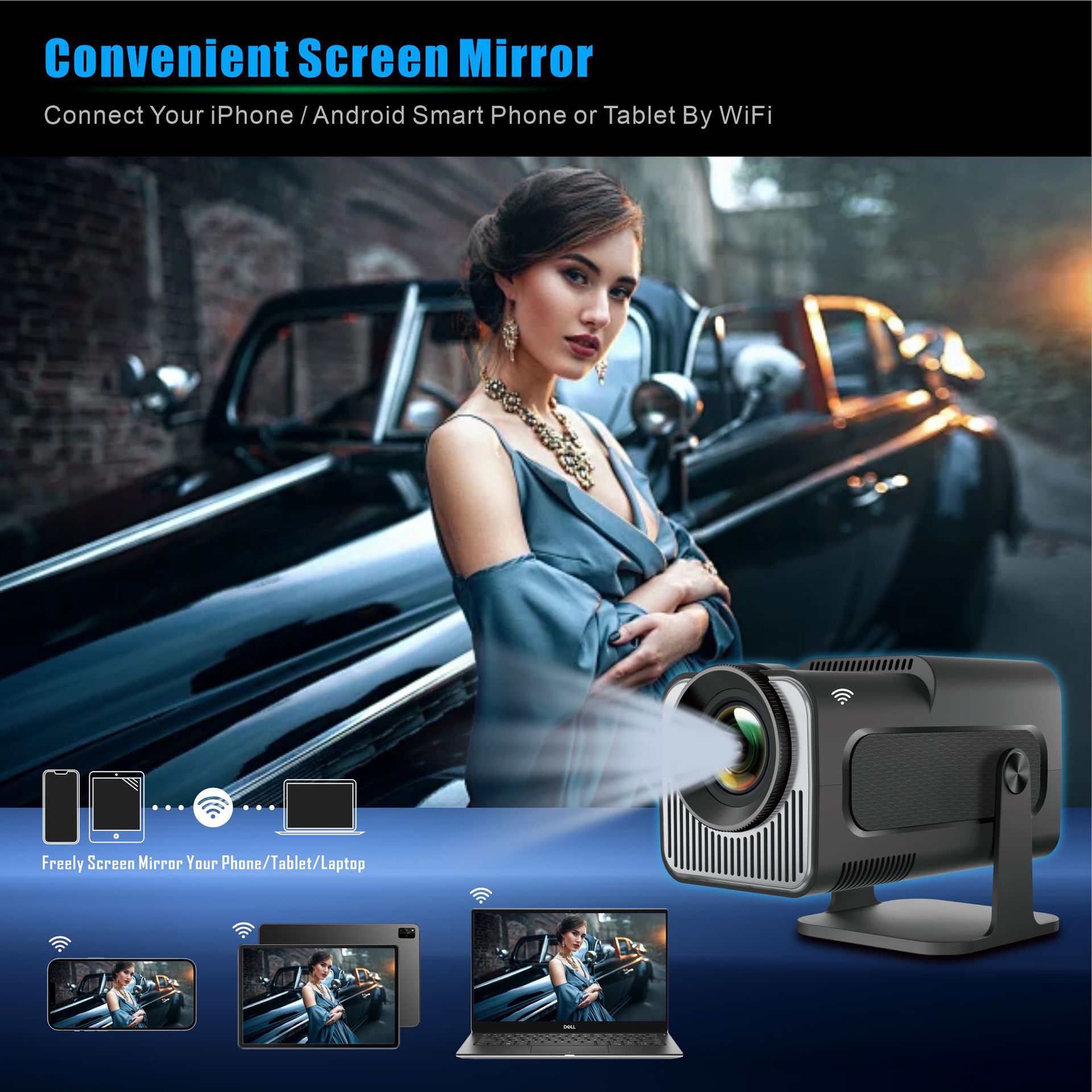 HY320 Mini Projector 720P