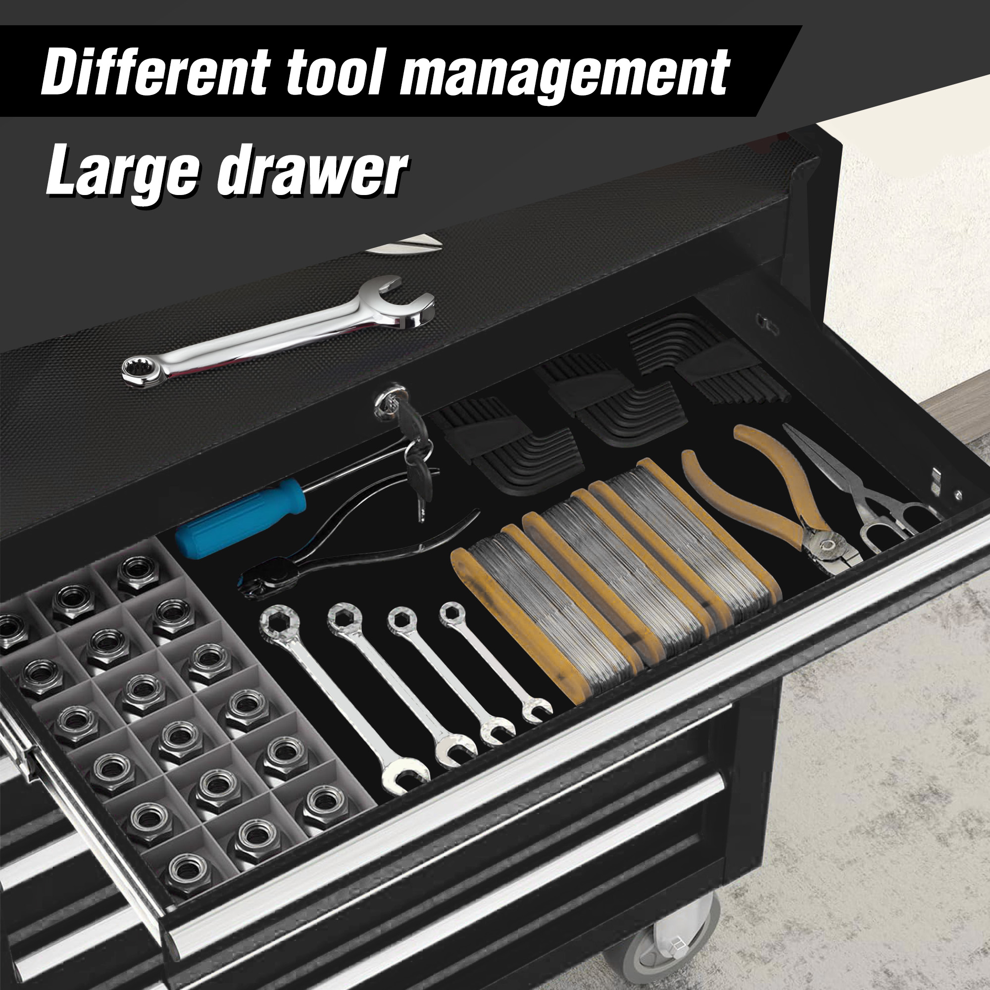 Rolling Tool Chest 7-Drawer