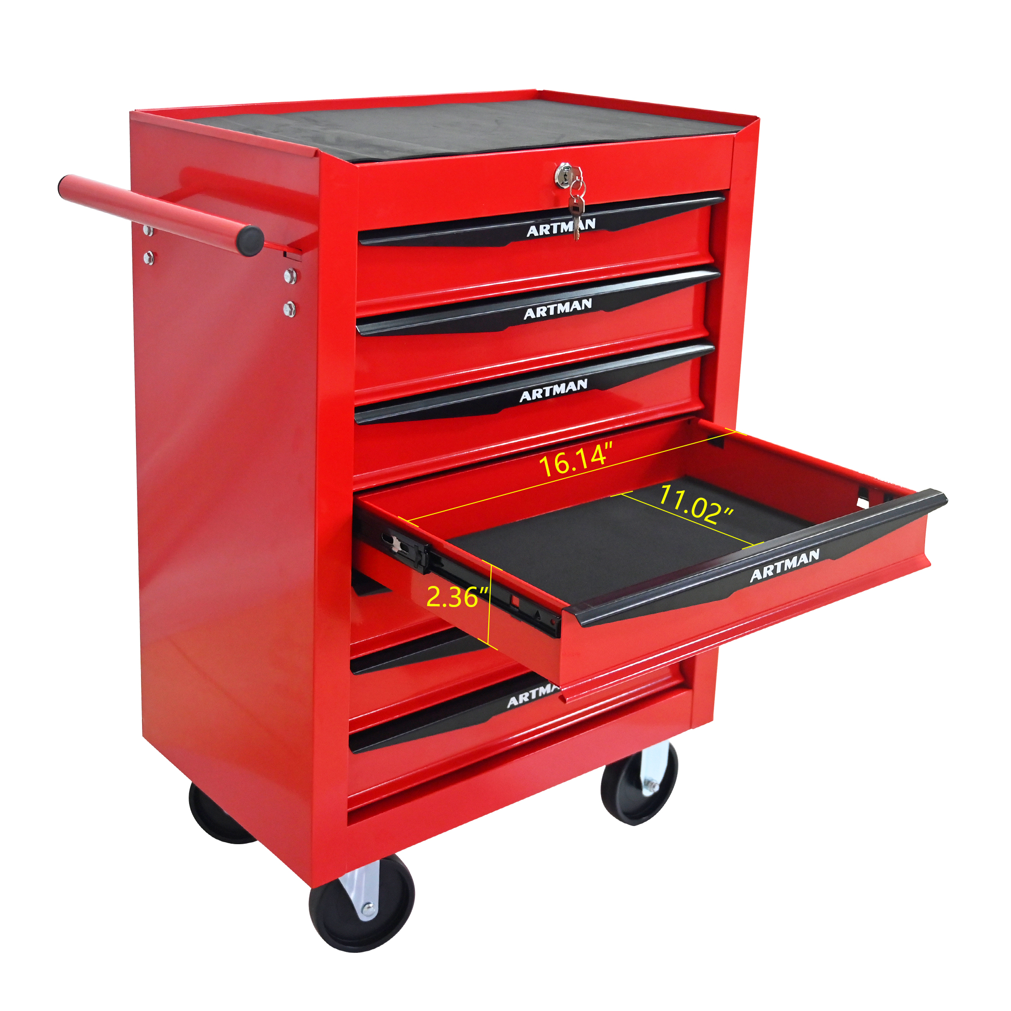 Rolling Metal Tool Chest