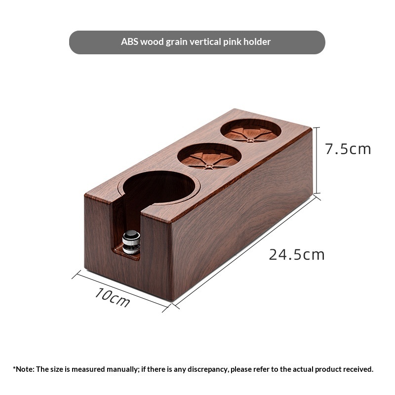 ABS Wood-grain Tamper Multifunctional Tamper Storage Box