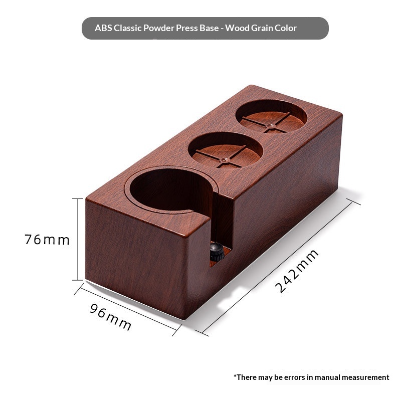 ABS Wood-grain Tamper Multifunctional Tamper Storage Box