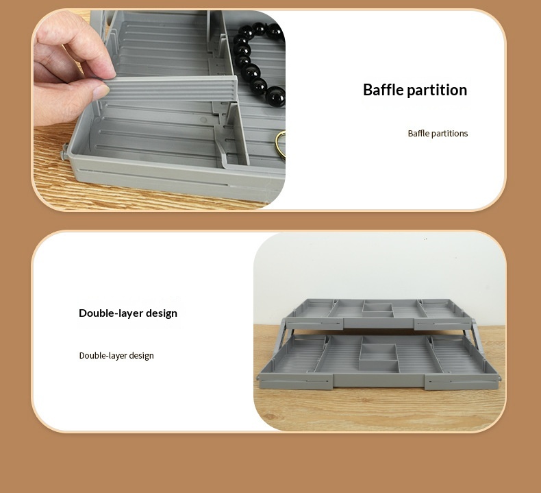 Jewelry Storage Box Anti-oxidation Multi-purpose