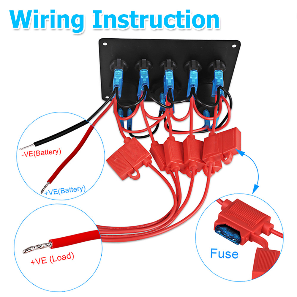 12V Panel USB Charger