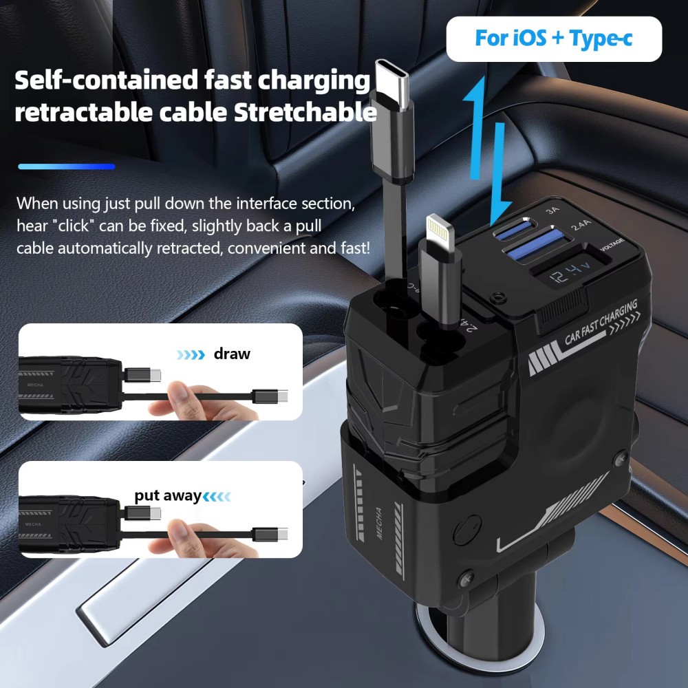 Car Fast Charger Adapter