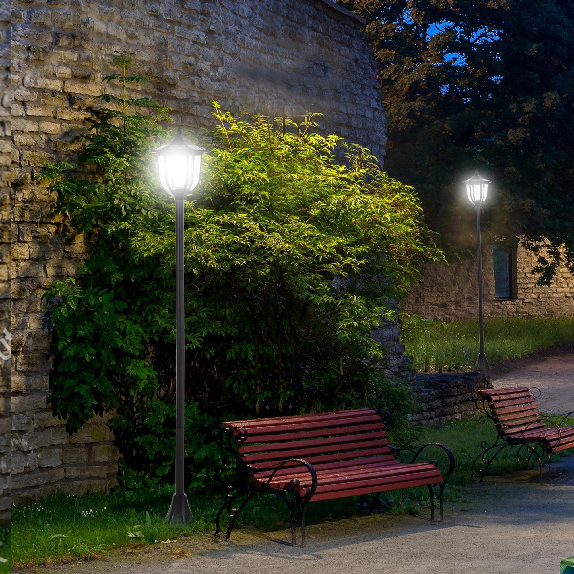 Solar LED Gartenlaterne 177 Cm