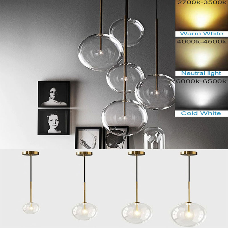 Nordic Pendant Light Glass