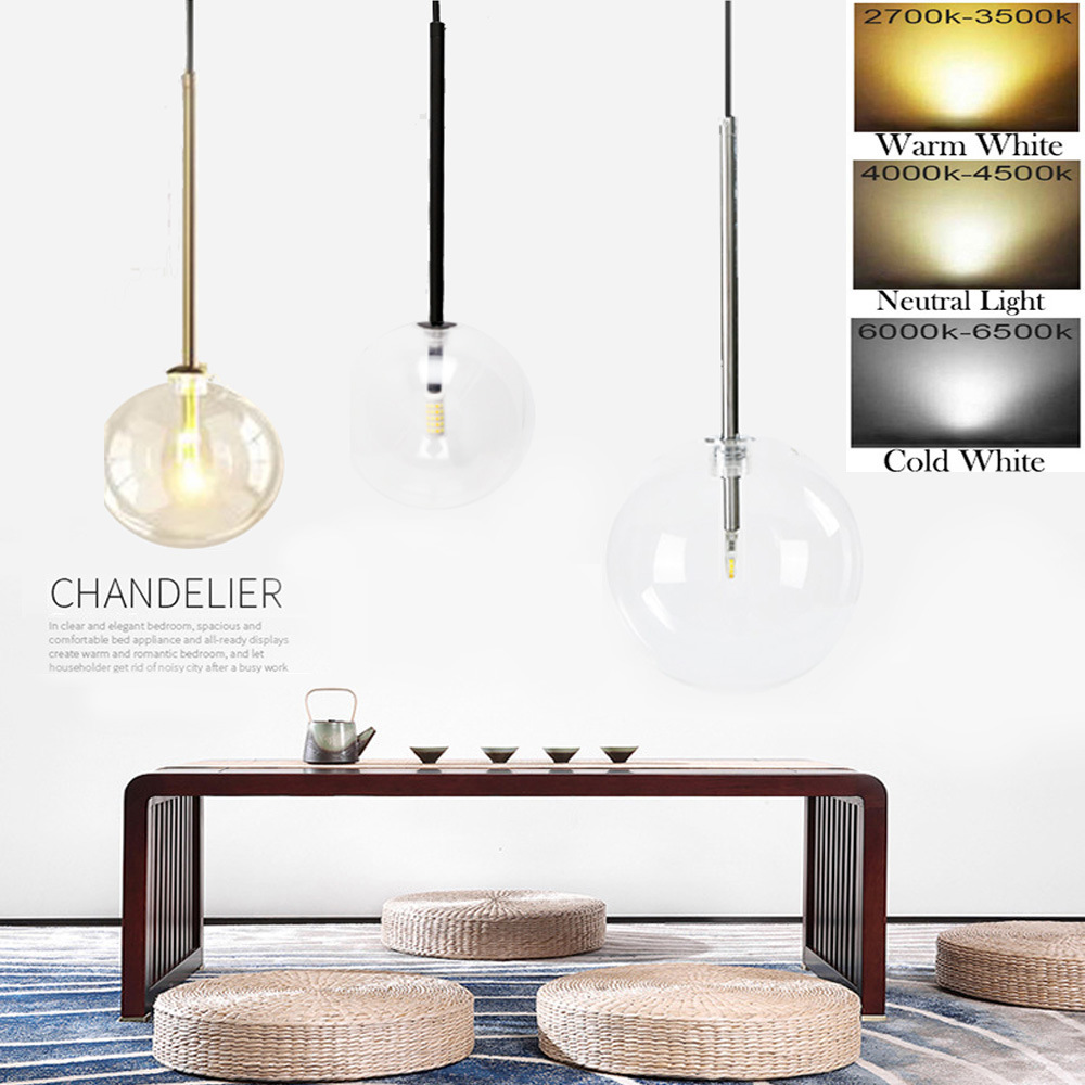 Nordic Pendant Light Glass