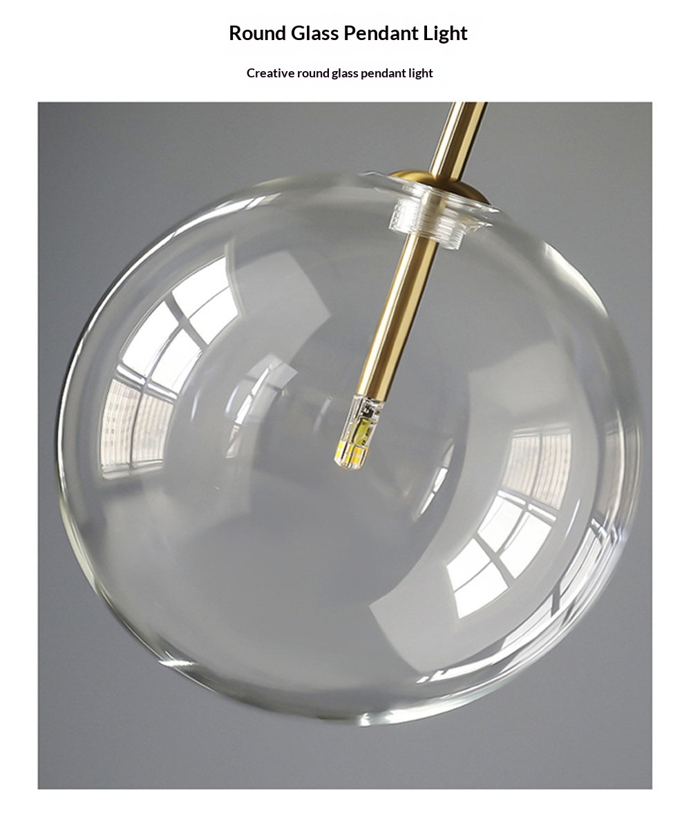 Nordic Pendant Light Glass