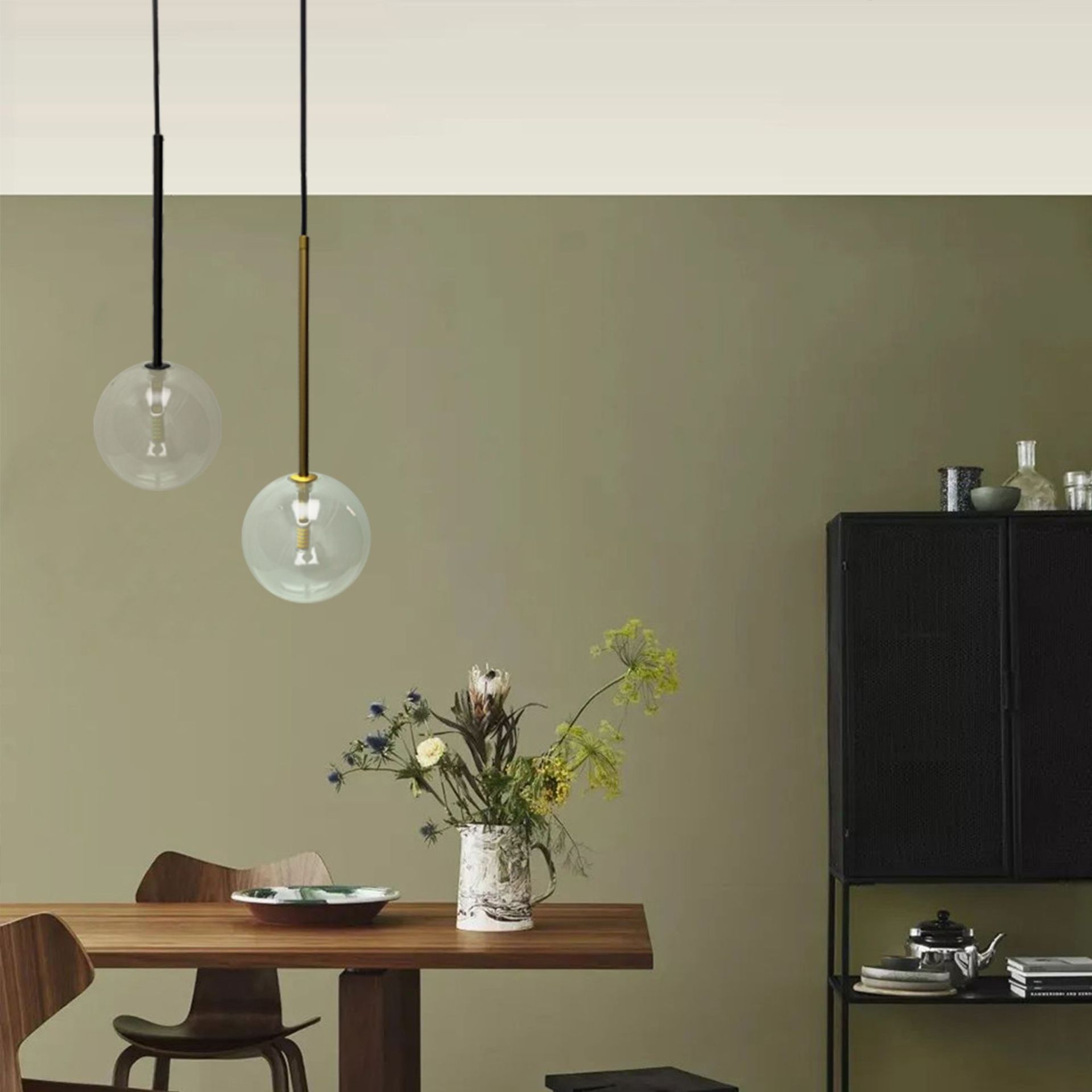 Nordic Pendant Light Glass