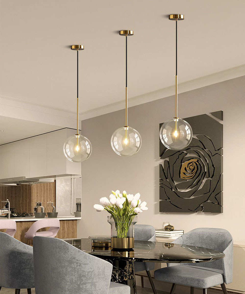 Nordic Pendant Light Glass