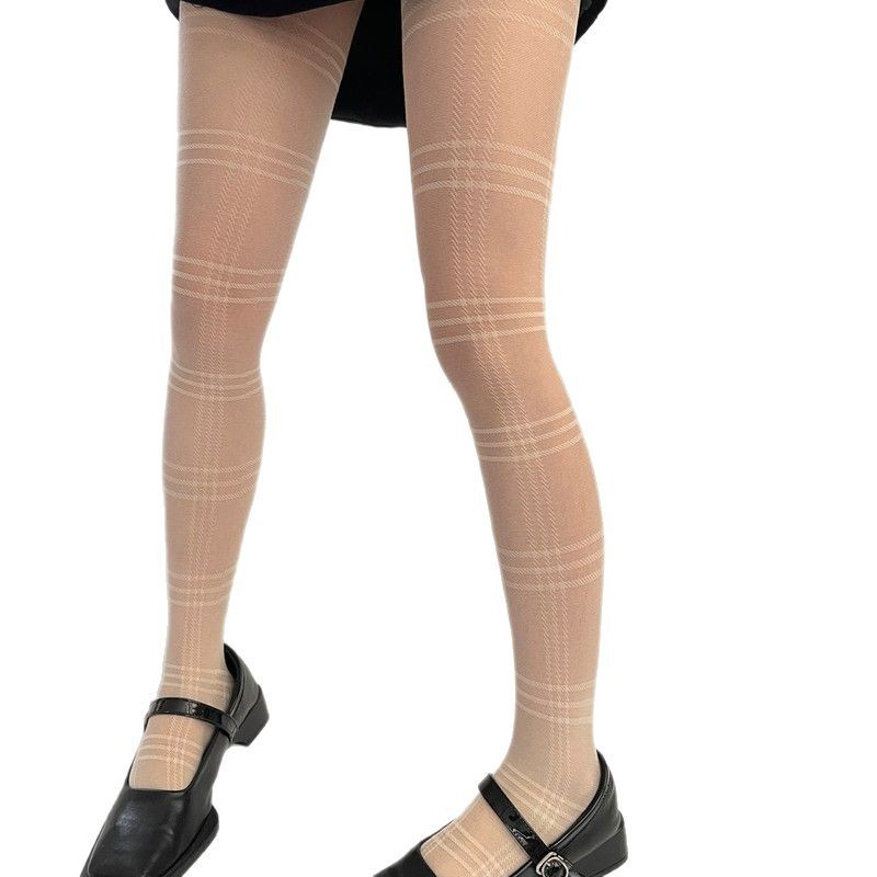 Black Silk Socks Women's Spring Autumn