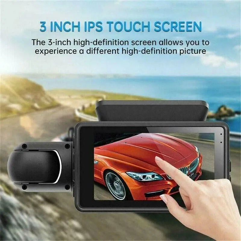 Dual Lens Car DVR Dash Cam