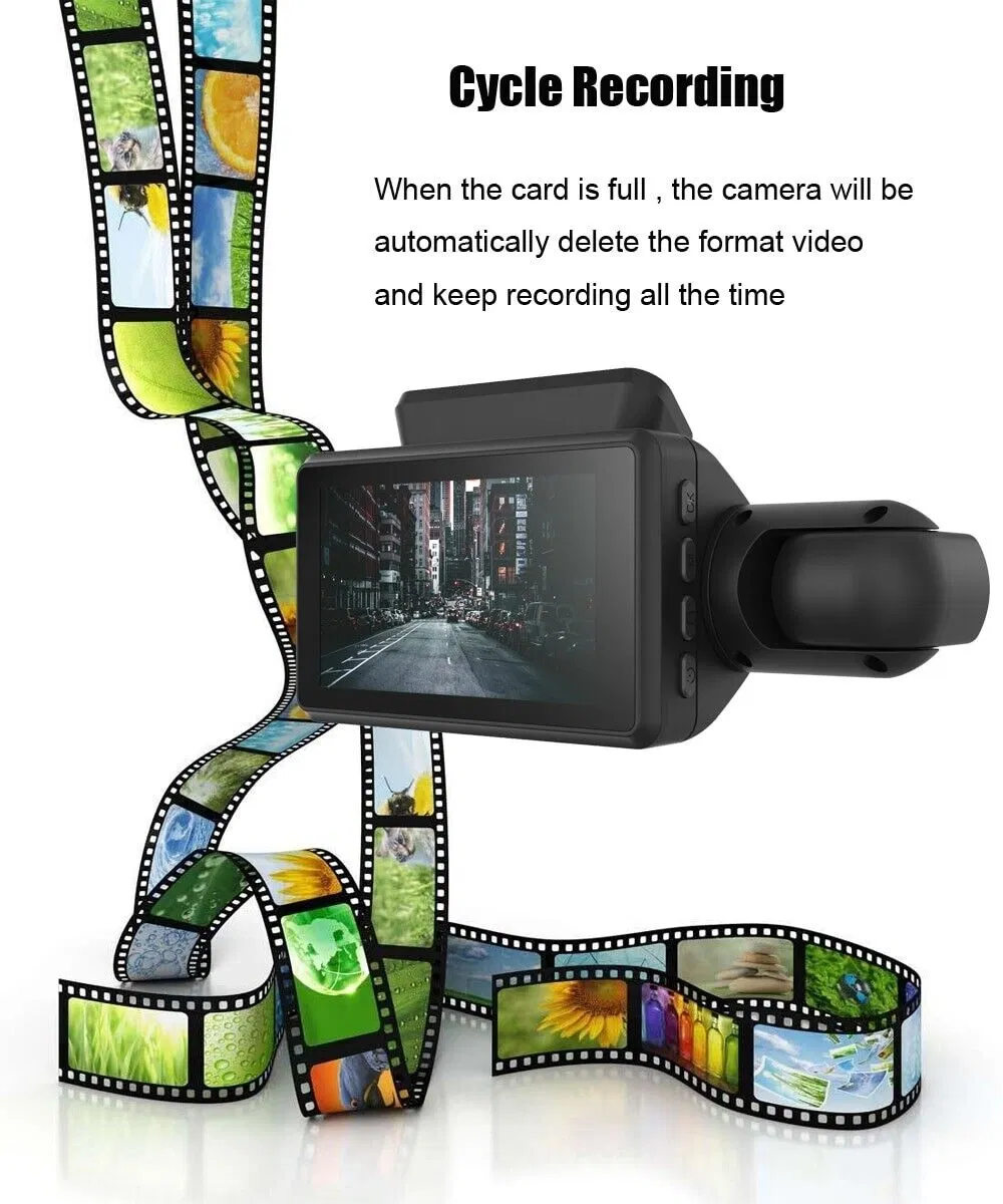 Dual Lens Car DVR Dash Cam