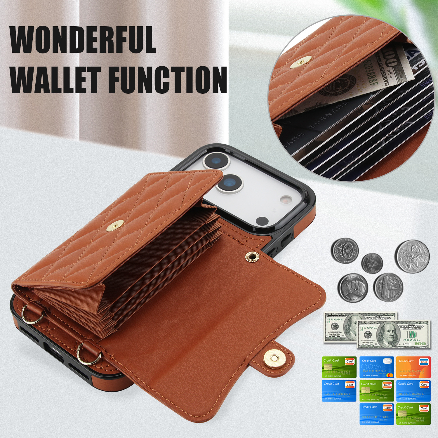 Leather Phone Case Cover