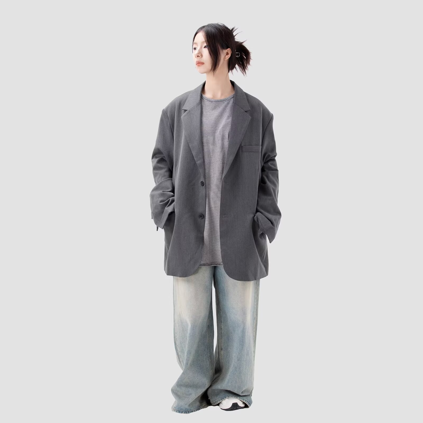 Womens Retro Casual Coat
