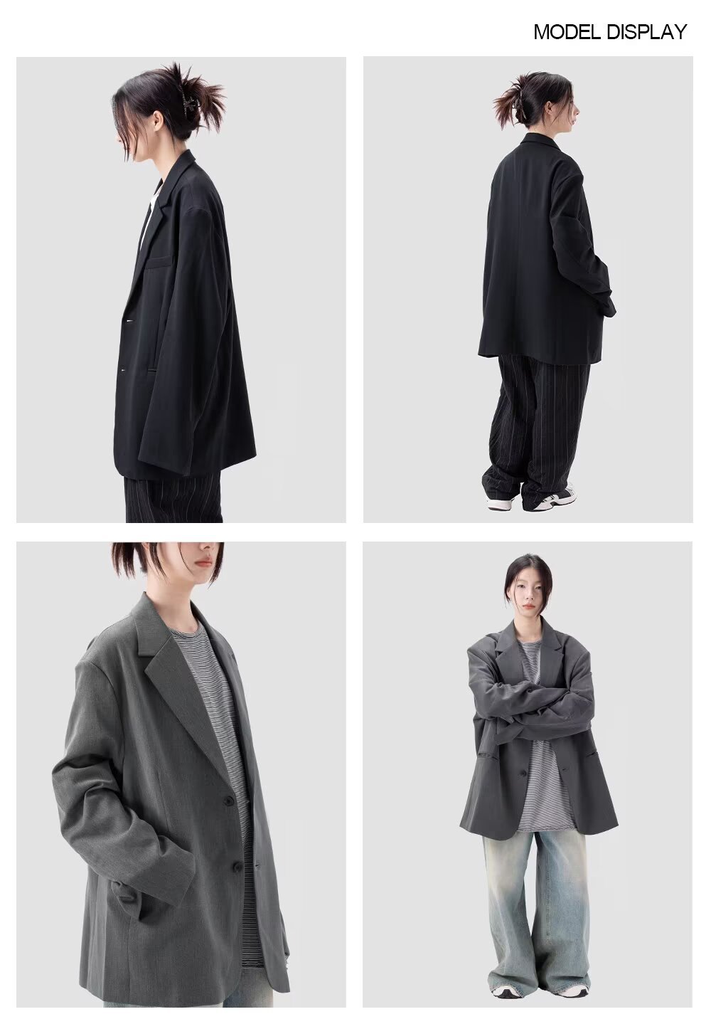 Womens Retro Casual Coat