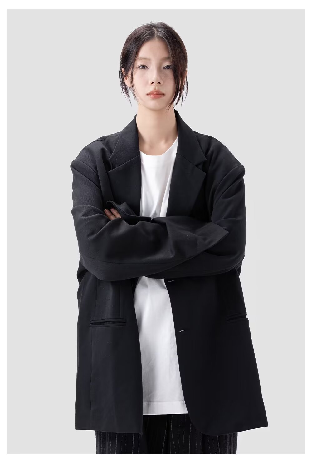 Womens Retro Casual Coat