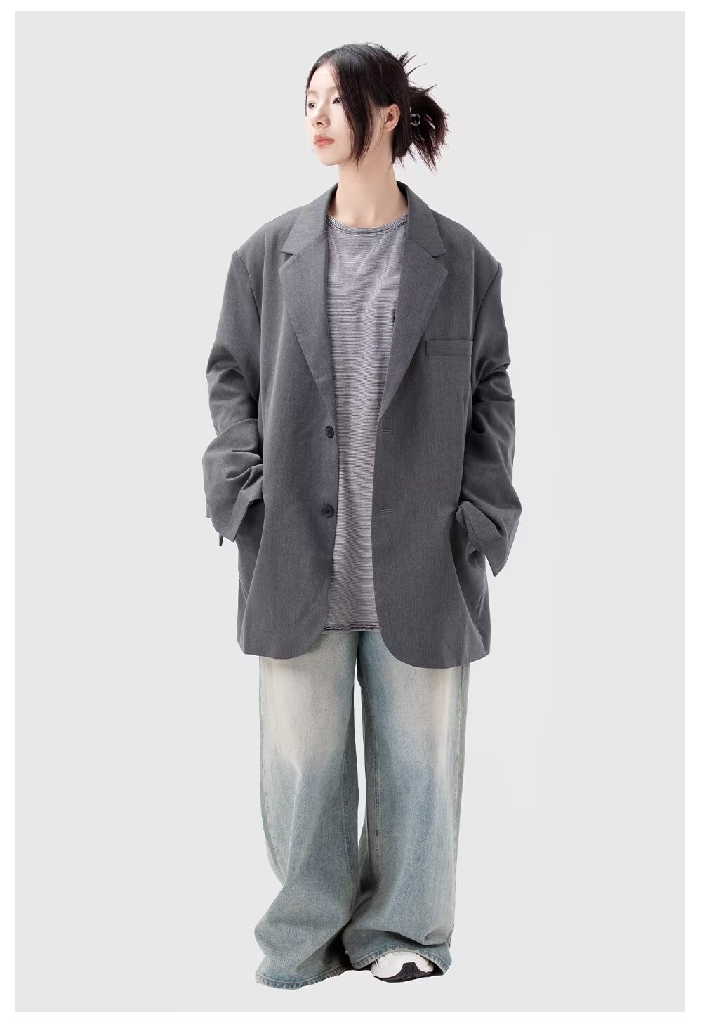 Womens Retro Casual Coat
