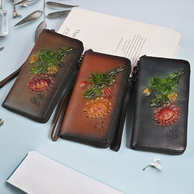 Long Wallet Clutch Purse