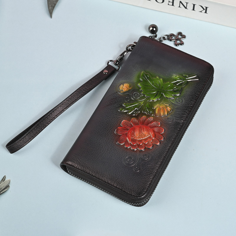 Long Wallet Clutch Purse