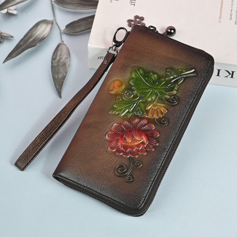 Long Wallet Clutch Purse