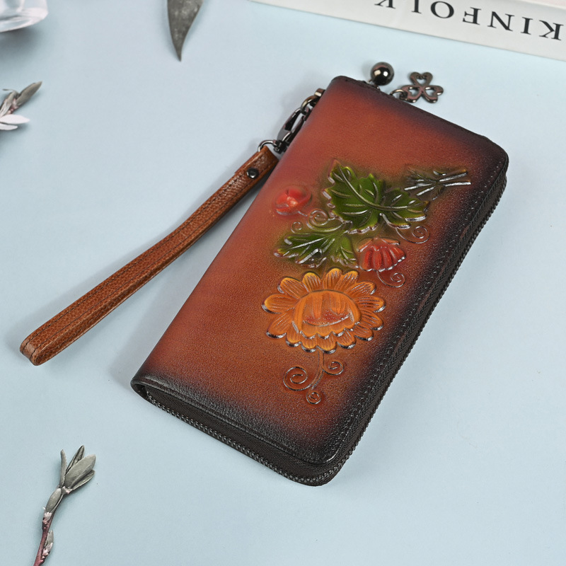 Long Wallet Clutch Purse