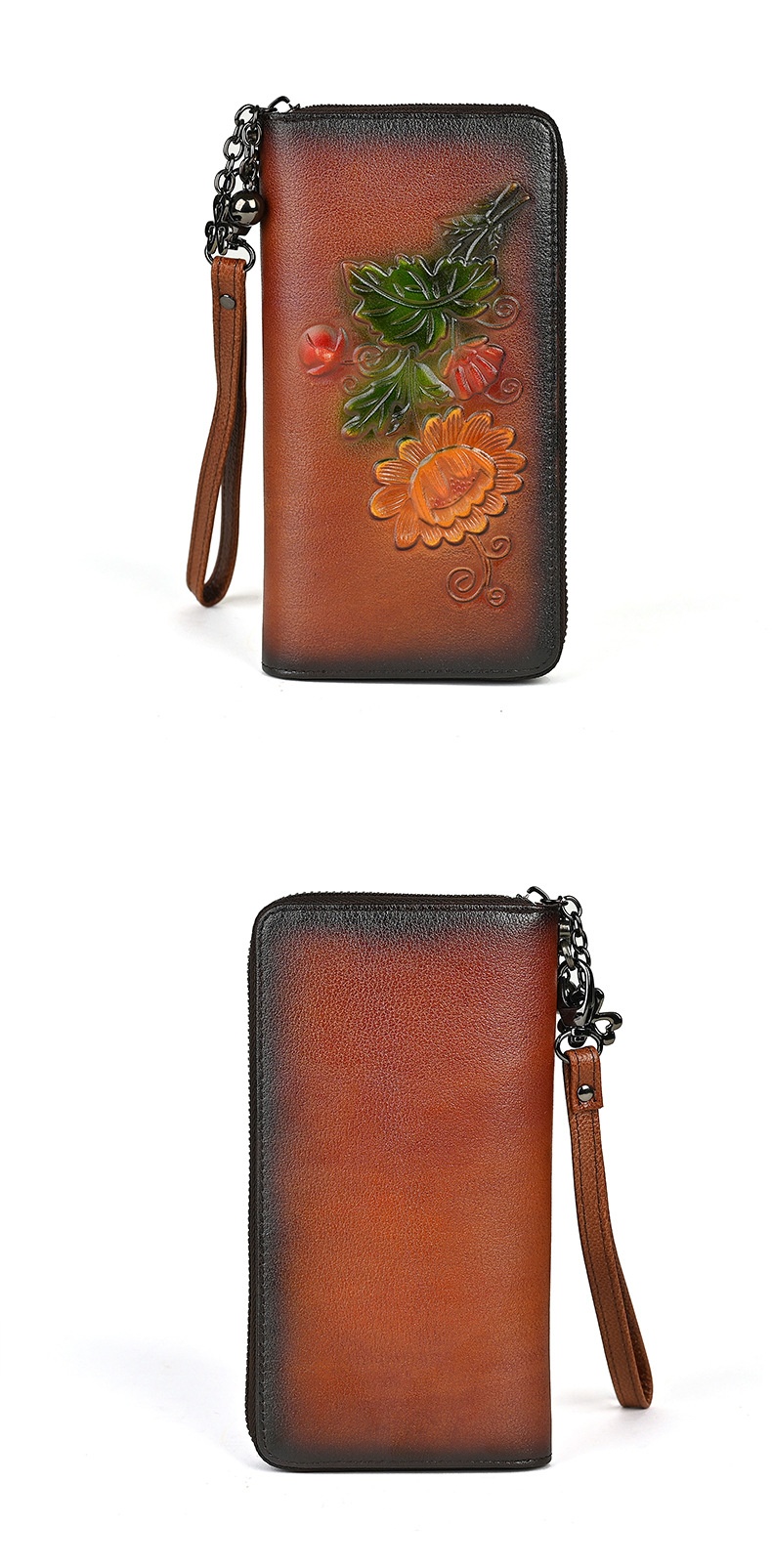 Long Wallet Clutch Purse