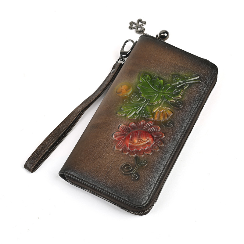 Long Wallet Clutch Purse