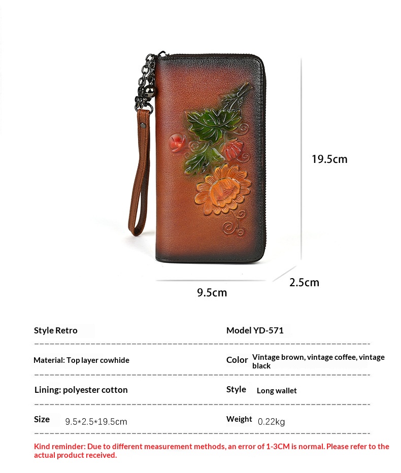 Long Wallet Clutch Purse