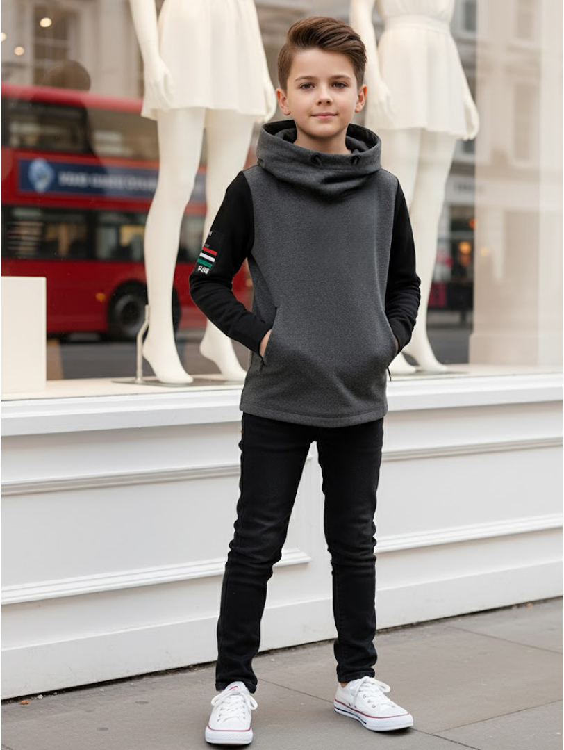Boys Casual Hoodie Sweatshirt