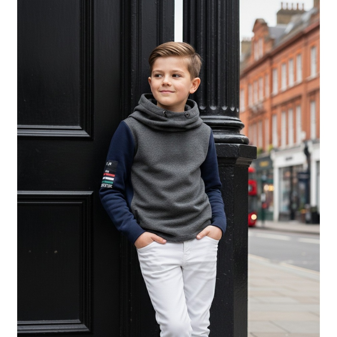 Boys Casual Hoodie Sweatshirt