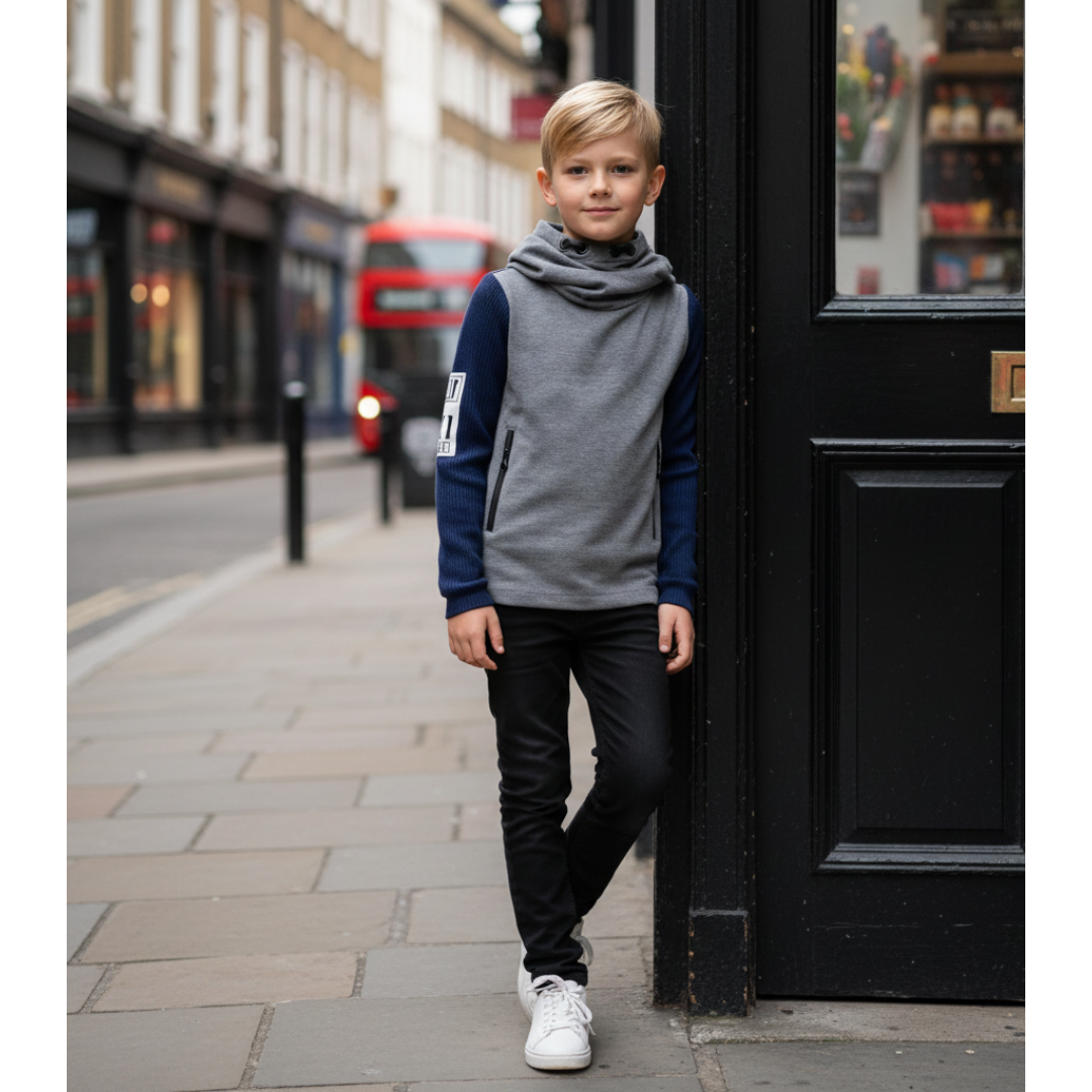 Boys Casual Hoodie Sweatshirt