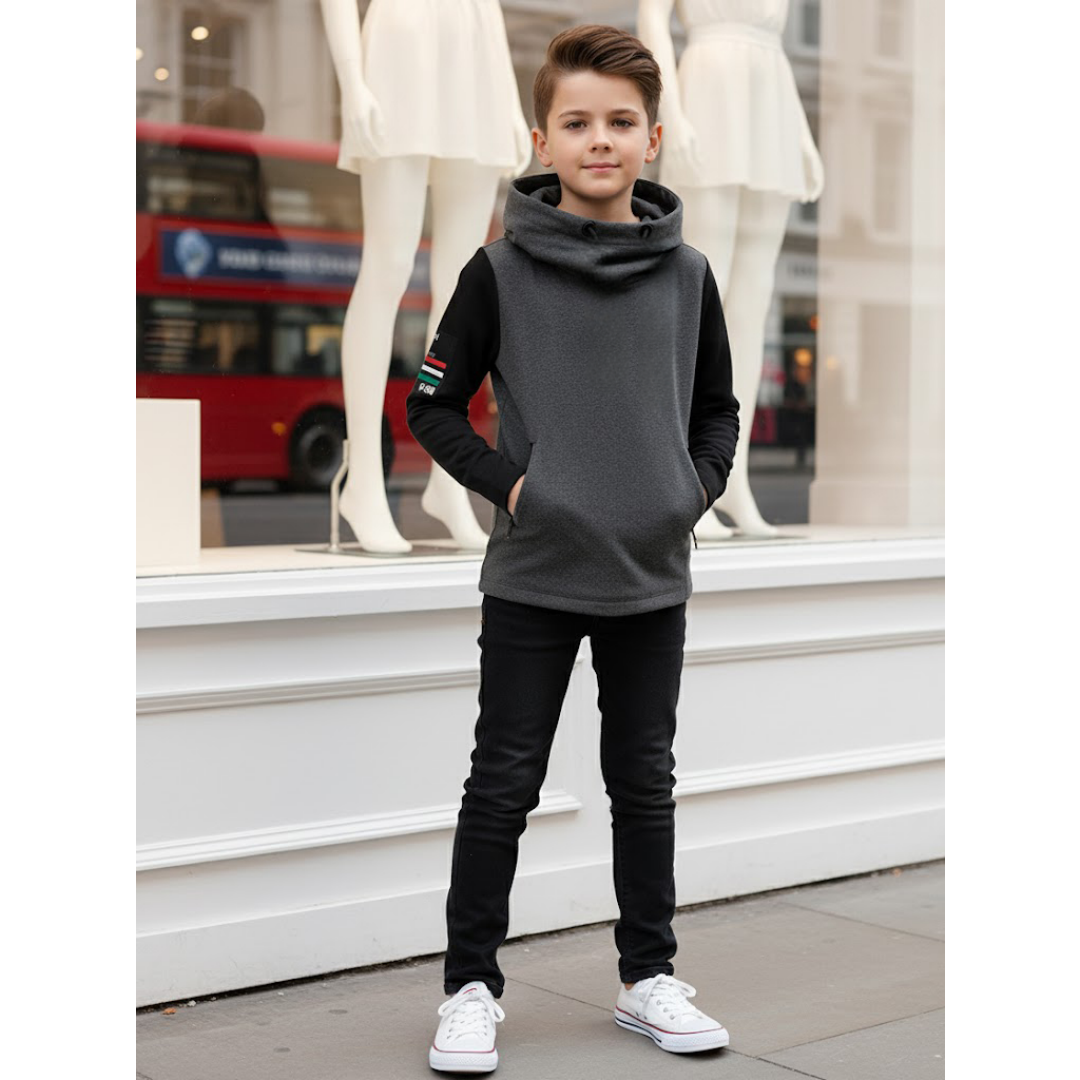 Boys Casual Hoodie Sweatshirt