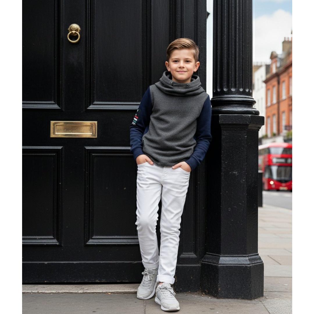 Boys Casual Hoodie Sweatshirt