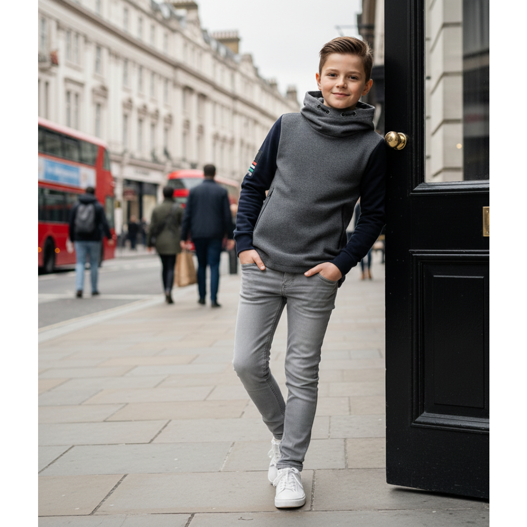 Boys Casual Hoodie Sweatshirt