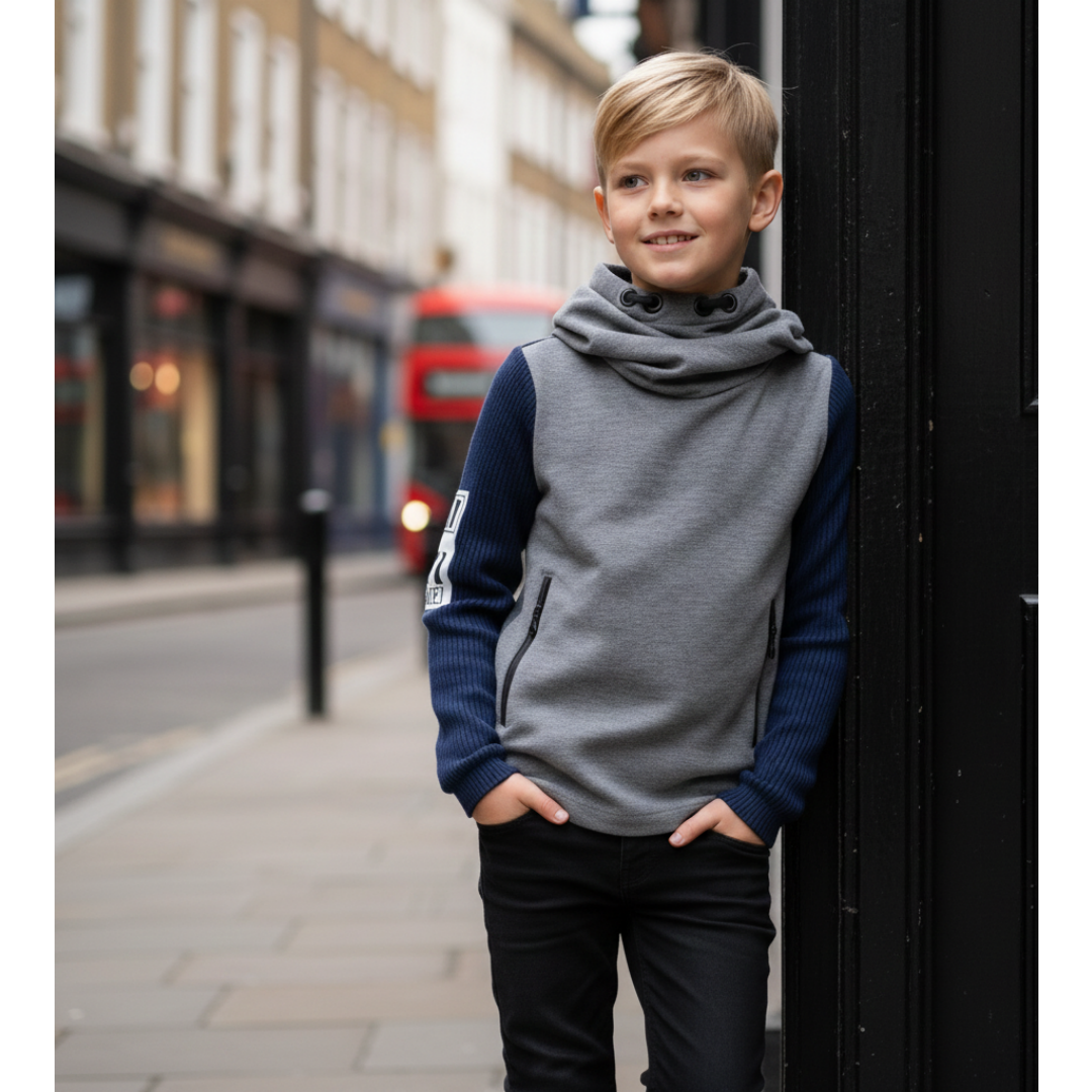 Boys Casual Hoodie Sweatshirt