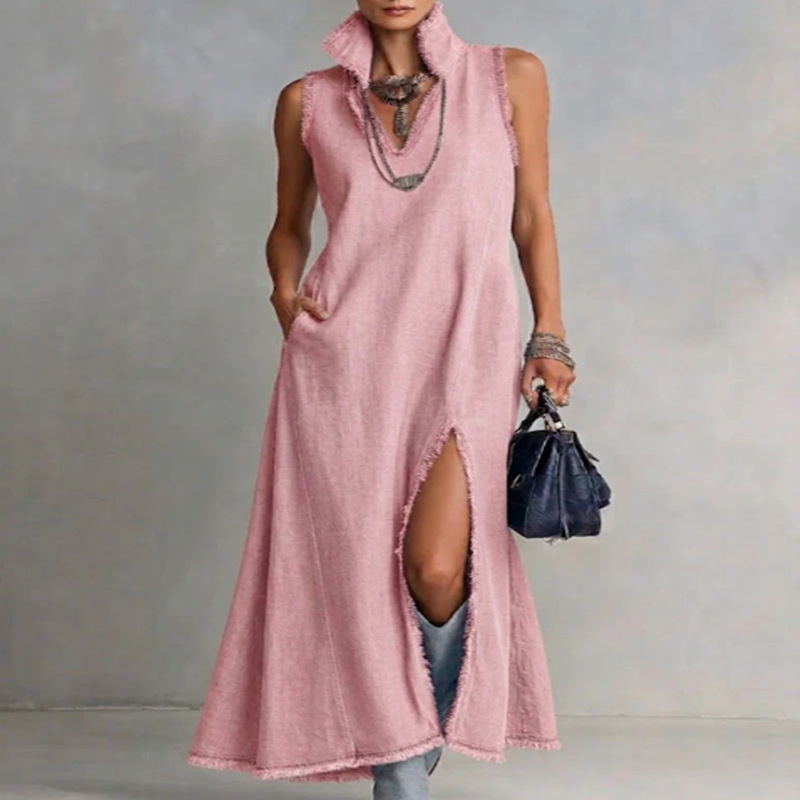 Cotton-linen Dress