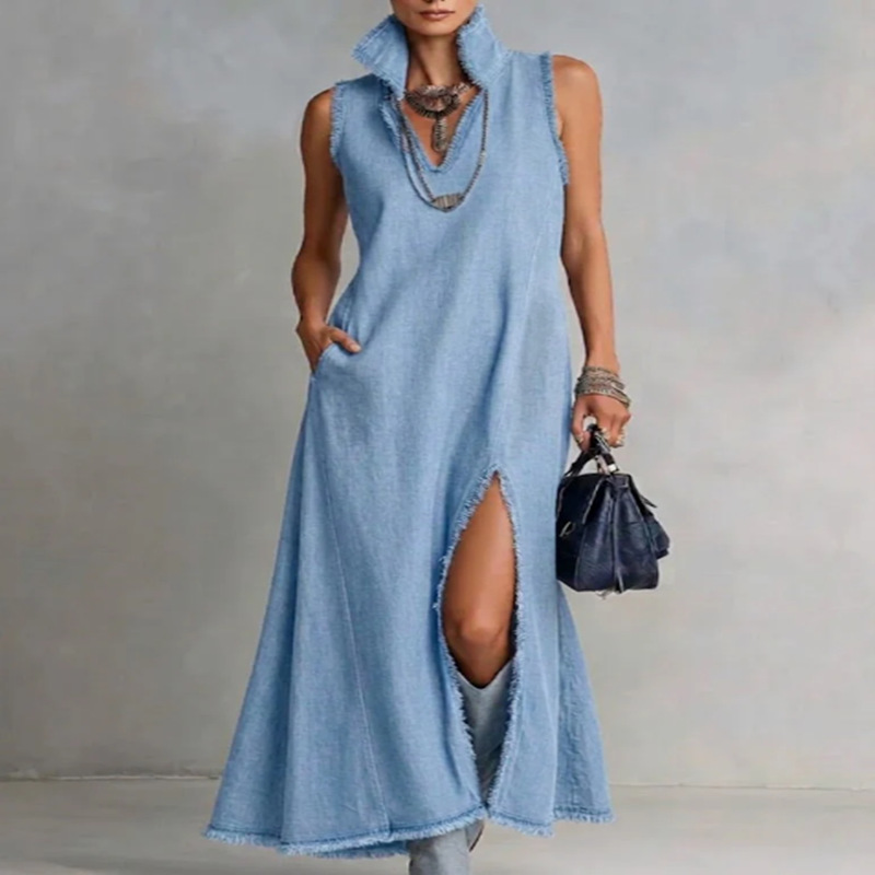 Cotton-linen Dress