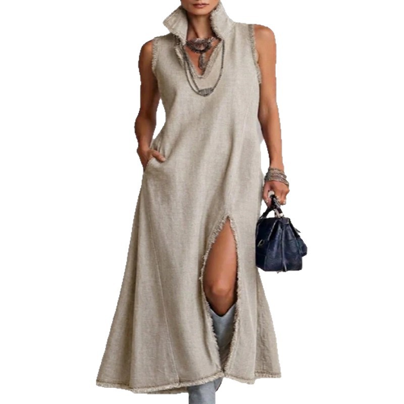 Cotton-linen Dress
