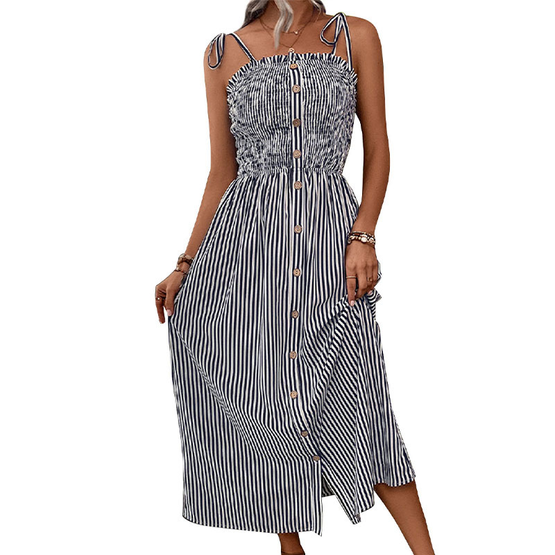 Womens Striped Dress
