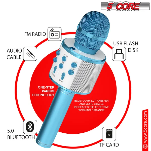 Wireless Karaoke Mic With Speaker