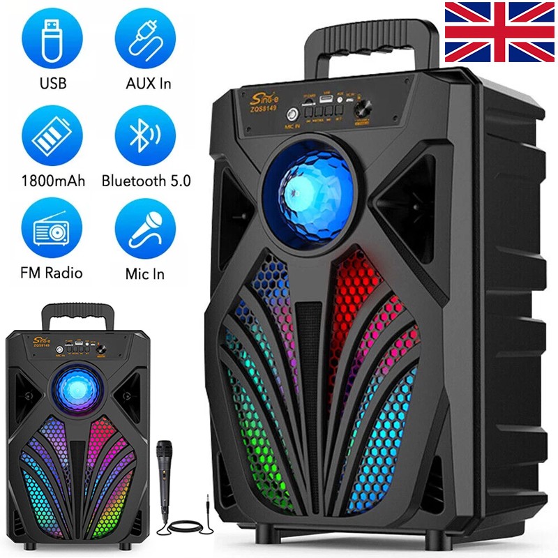 Portable Bluetooth Speaker Sub