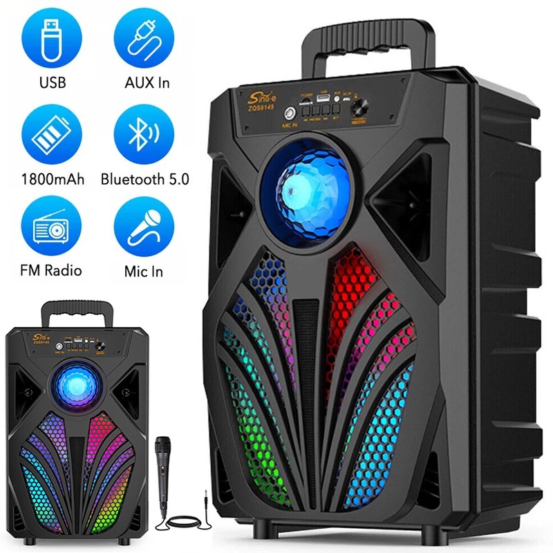 Portable Bluetooth Speaker Sub